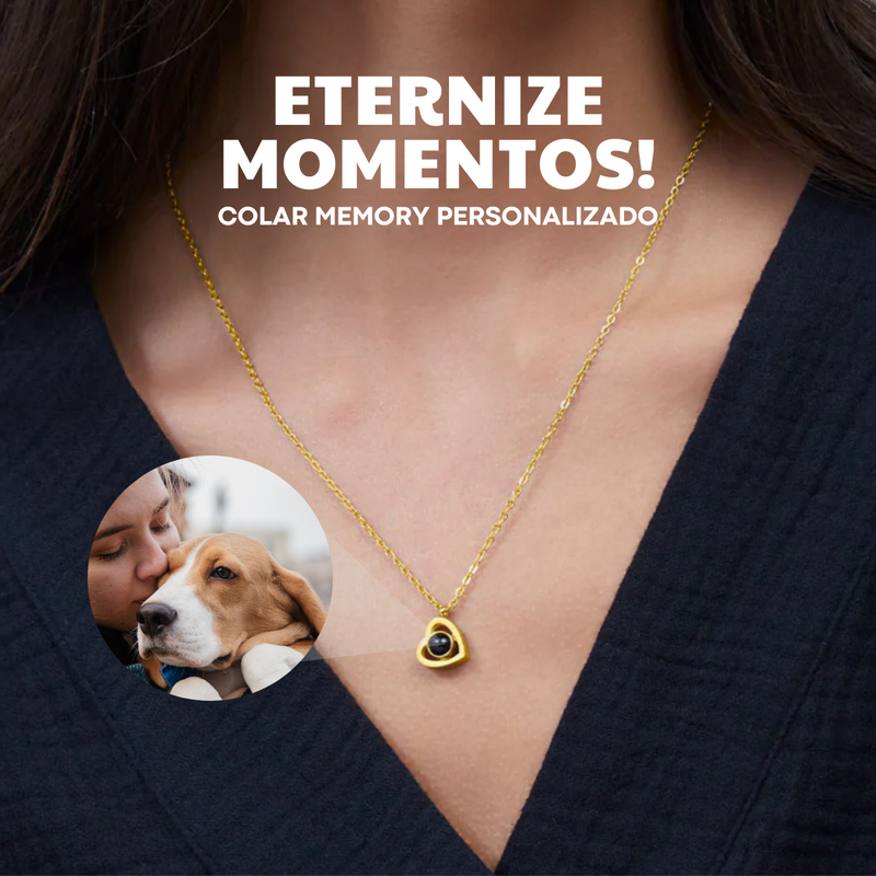 Eternity™️ | PINGENTE PERSONALIZADO | COLAR COM FOTO