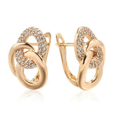 BRINCO ELOS CRAVEJADOS BANHADO EM OURO 18K - BRSI255