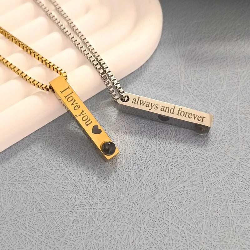 PENDANT™️ | COLAR PERSONALIZADO COM FOTO E GRAVAÇÃO ATÉ 4 LADOS