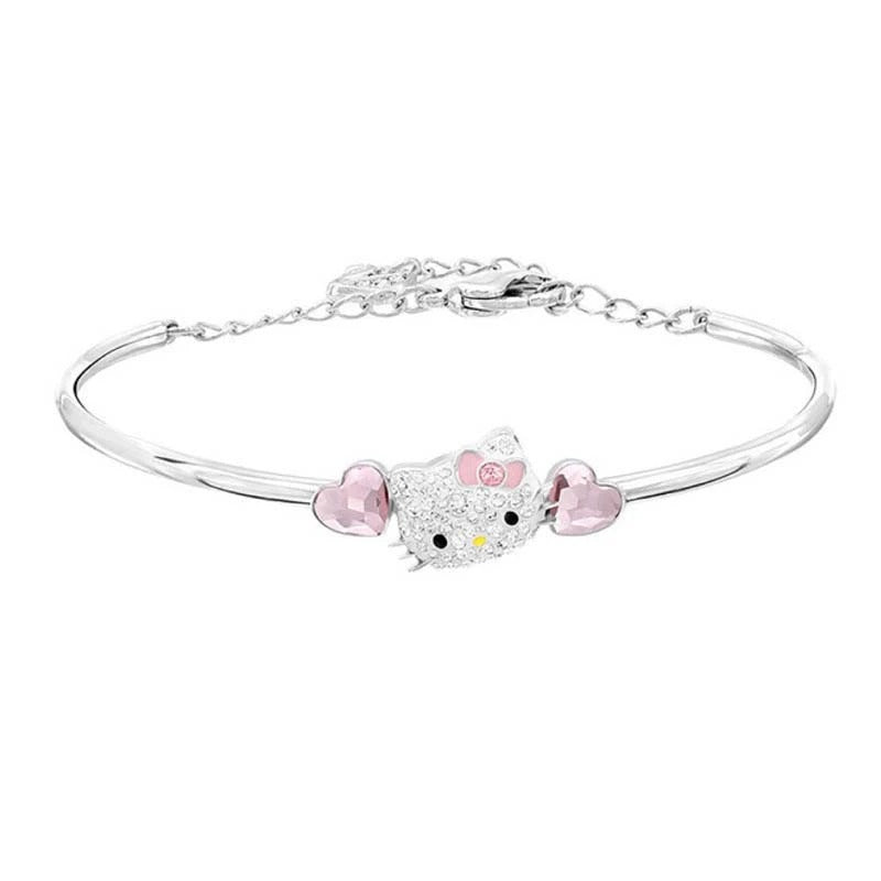 PULSEIRA BRACELETE HELLO KITTY PRATA 925 - PUL1357