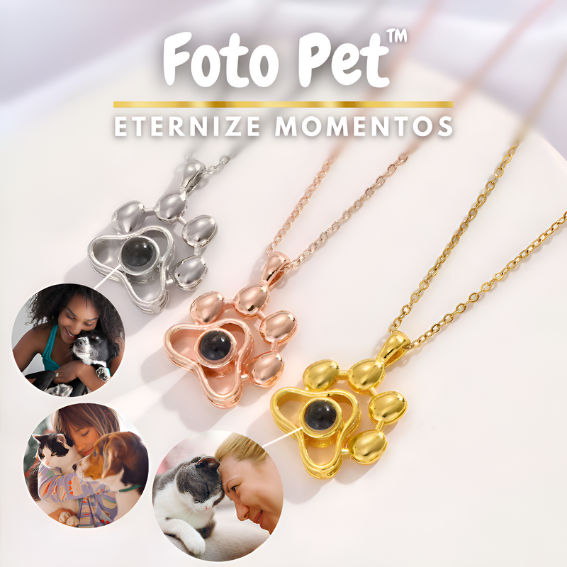 FotoPet™️ | PINGENTE PERSONALIZADO | COLAR E CHAVEIRO COM FOTO