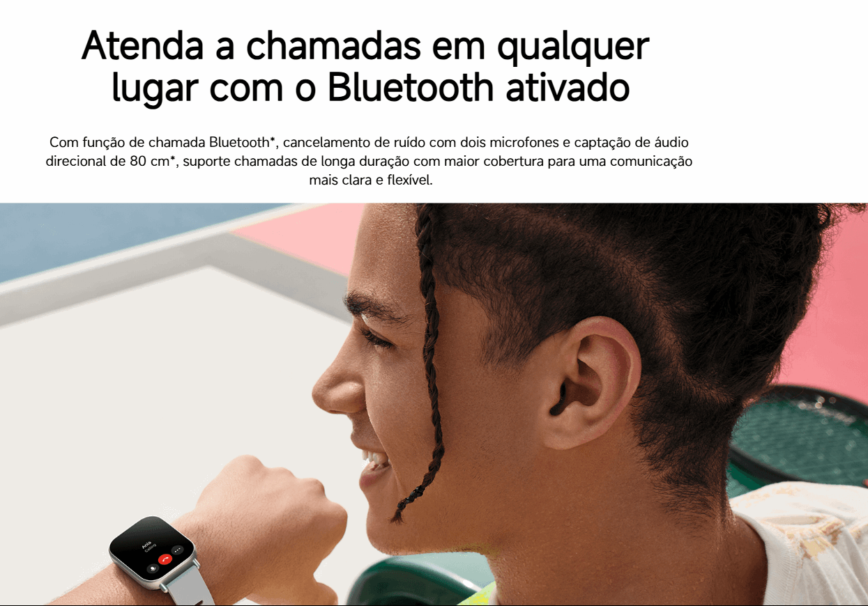 REDMI WATCH 5 ACTIVE HYPEROS ORIGINAL PRETO