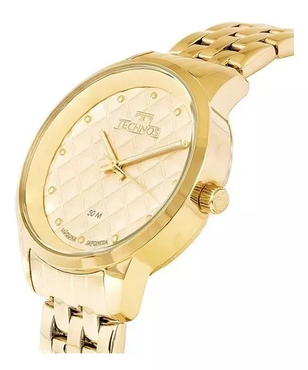 RELÓGIO TECHNOS FEMININO - 2035LWM/4X - Menina Elegante