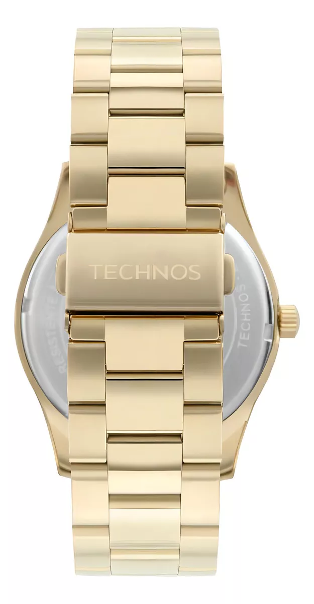 TELÓGIO TECHNOS FEMINO DOURADO - 2036MRQ/1K - Menina Elegante