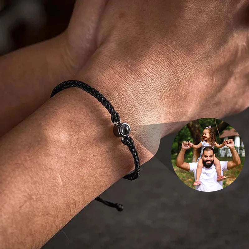 Eternamente™️ | PERSONALIZADO | PULSEIRA COM FOTO