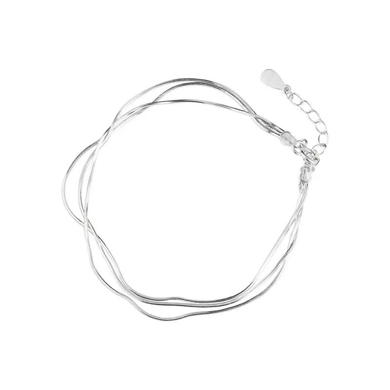 PULSEIRA CORDÕES DE PRATA 925 - PUL2445