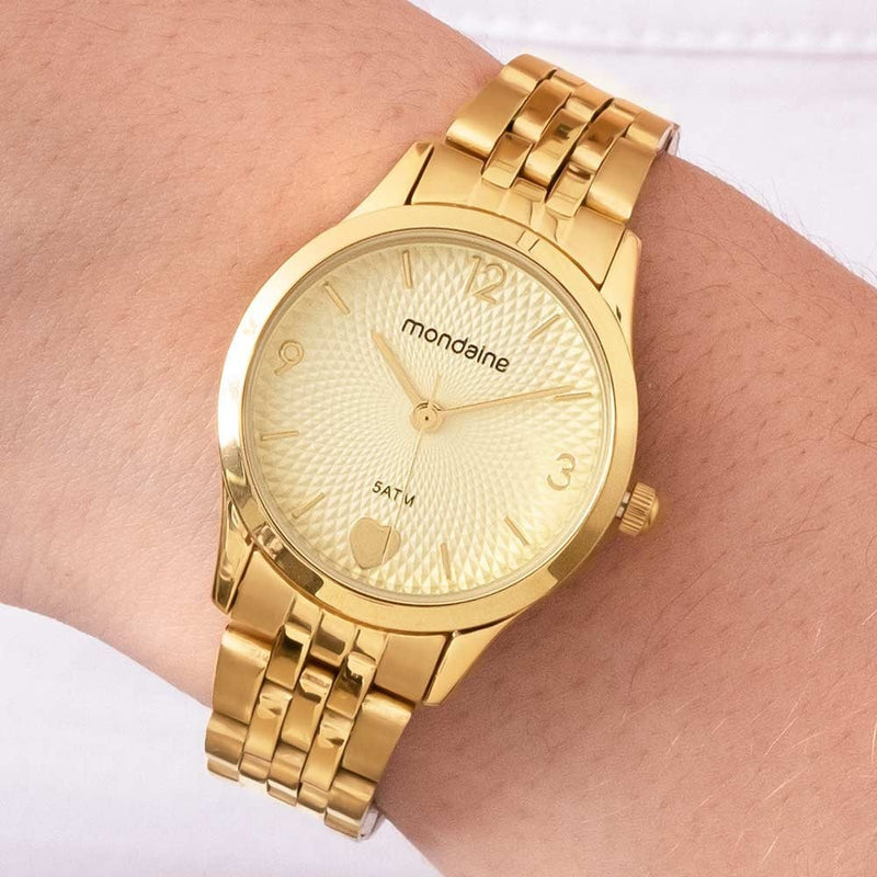 RELÓGIO MONDAINE 32795LPMKDE1K1 - Menina Elegante