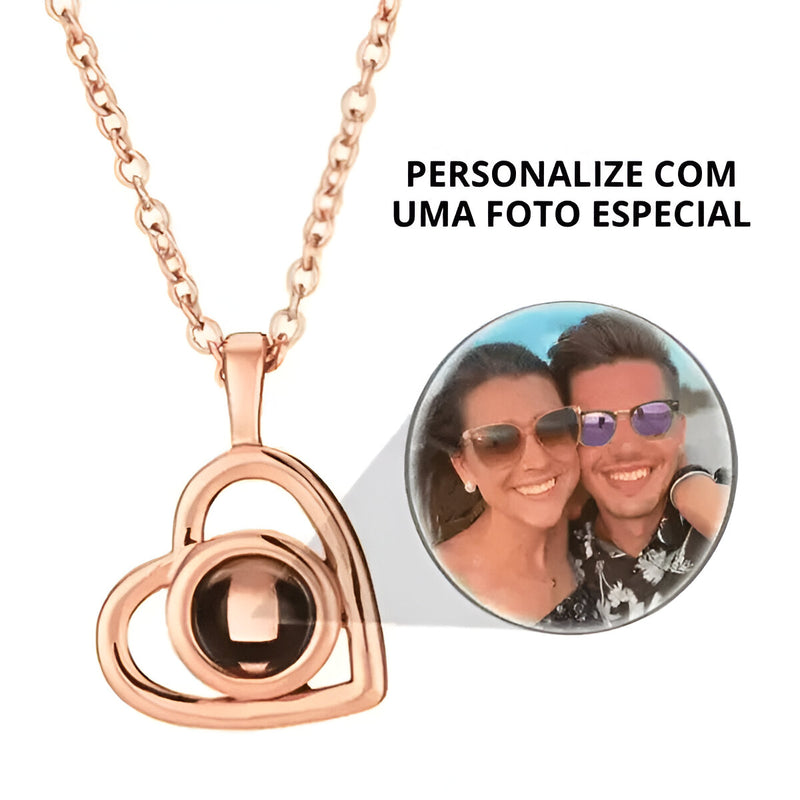 Eternity™️ | PINGENTE PERSONALIZADO | COLAR COM FOTO