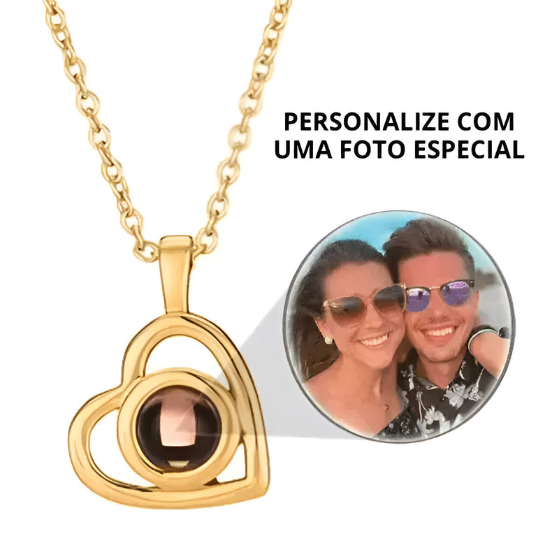 Eternity™️ | PINGENTE PERSONALIZADO | COLAR COM FOTO