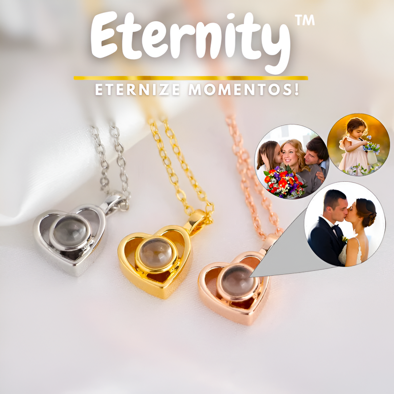 Eternity™️ | PINGENTE PERSONALIZADO | COLAR COM FOTO