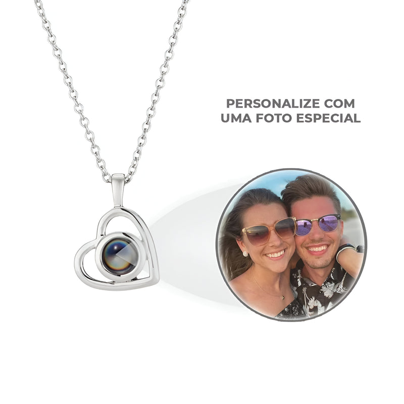 Eternity™️ | PINGENTE PERSONALIZADO | COLAR COM FOTO