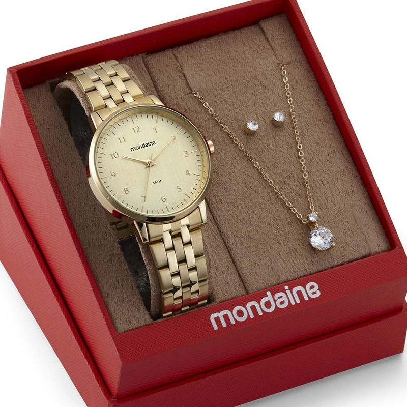 RELÓGIO MONDAINE 32596LPMKDE1K1 - Menina Elegante