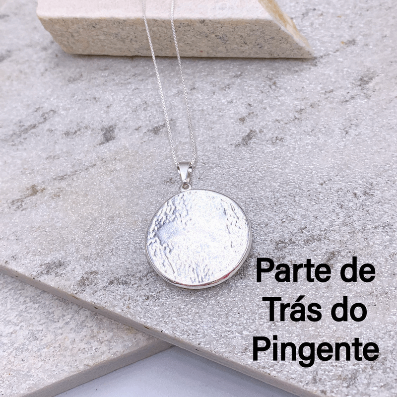 COLAR ESPÍRITO SANTO PRATA 925 - PR378