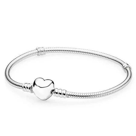 PULSEIRA PANDORA CORAÇÃO PRATA 925 - PUL1528