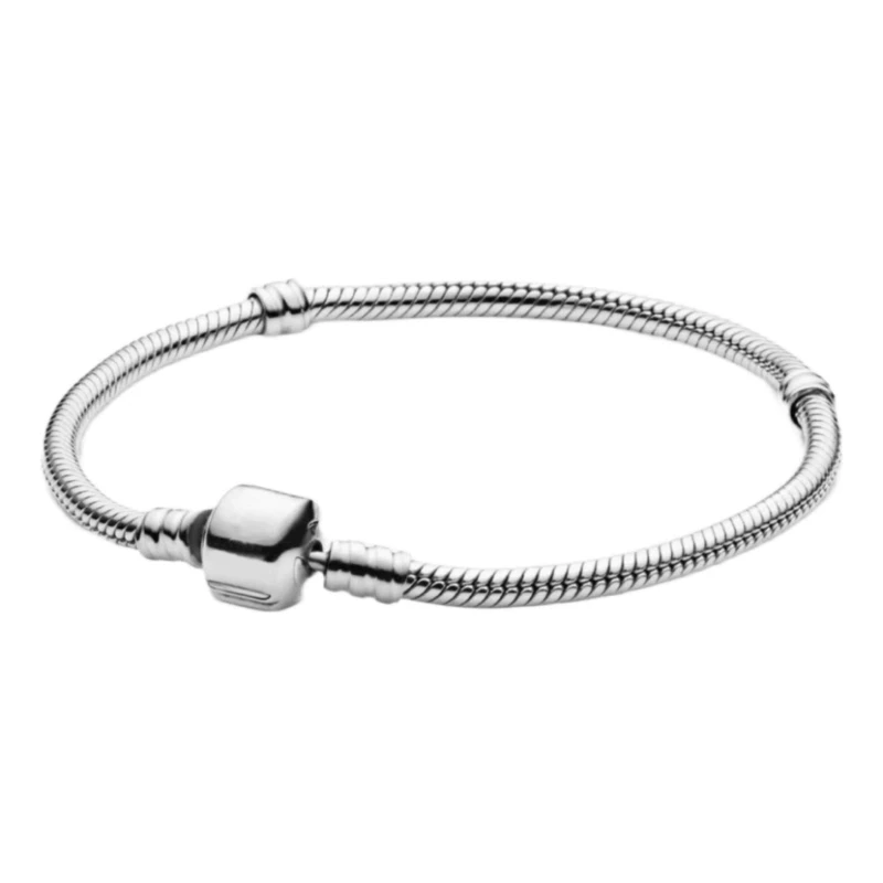 PULSEIRA PANDORA LISO TRADICIONAL PRATA 925 - PUL1529