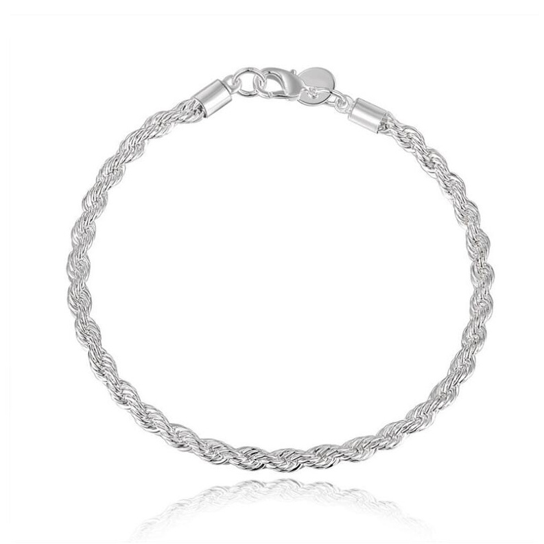 PULSEIRA CORDÃO BAIANO PRATA 925 - PUL1634