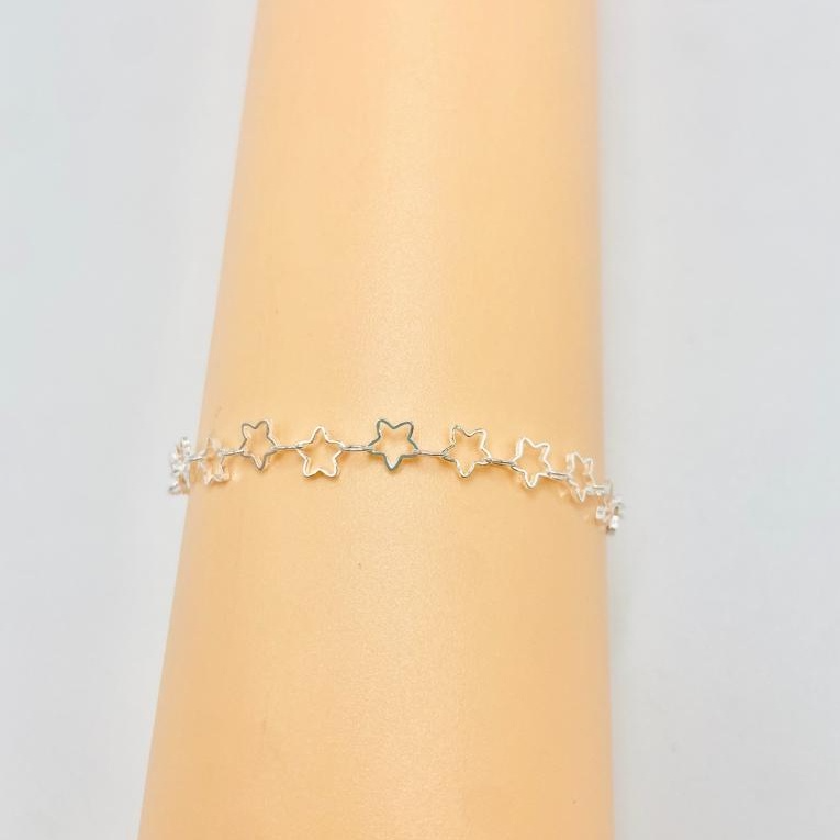 PULSEIRA ESTRELAS PRATA 925 - PUL984