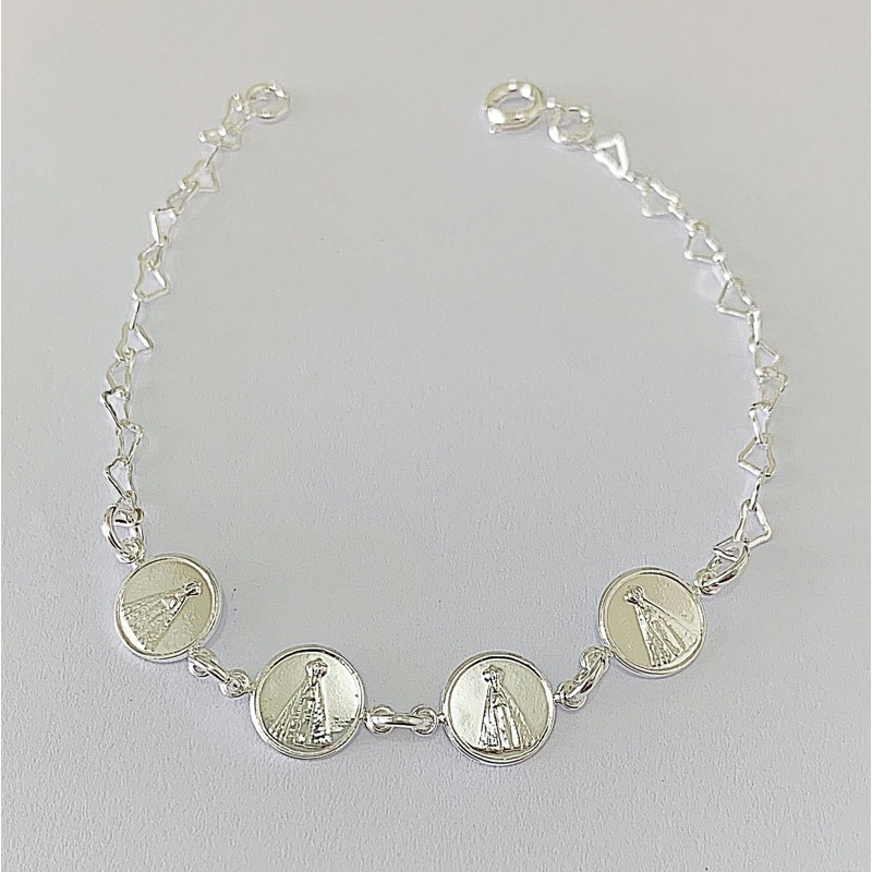 PULSEIRA NOSSA SENHORA PRATA 925 - PUL49