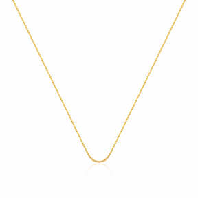 COLAR PINGENTE DUPLO NOSSA SENHORA BANHADO EM OURO 18K - GARGSI28